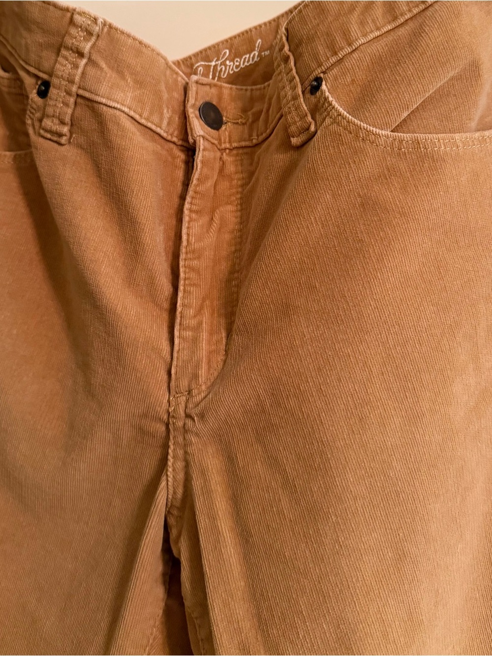 Universal Thread Women’s Corduroy Pants in Warm Brown Size 14